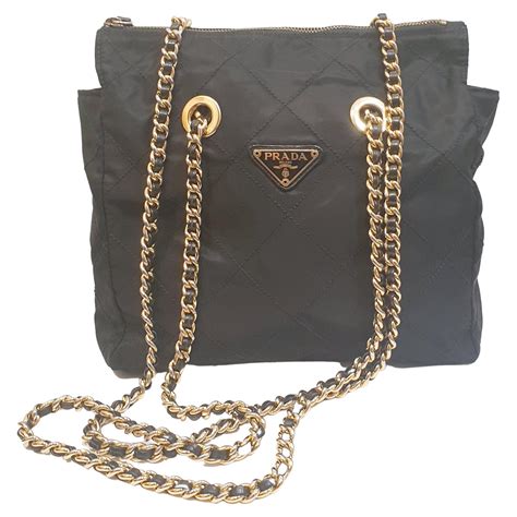 prada handbag with chain strap|prada chain bag price.